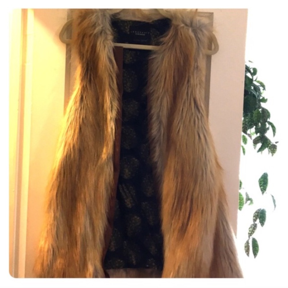 Beautiful faux fur vest